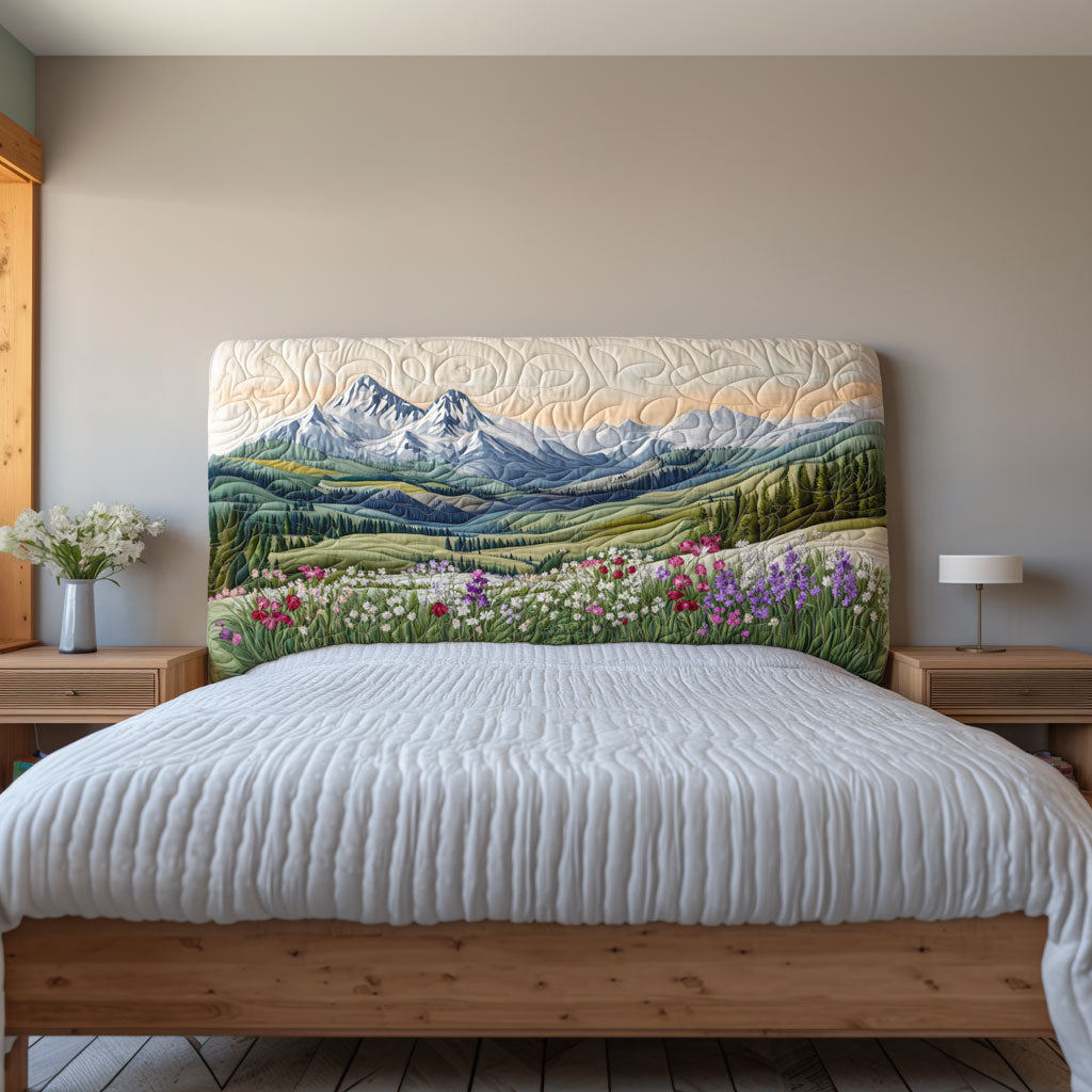 Infinity Valley QA0501007CL Quilted Headboard Slipcover