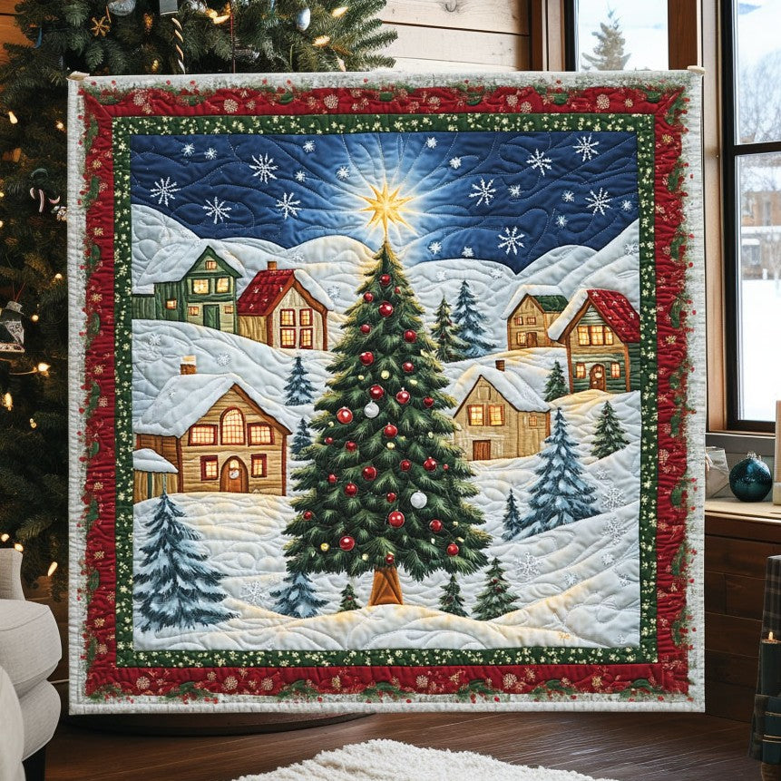 Christmas Village CW2510035CL Quilt