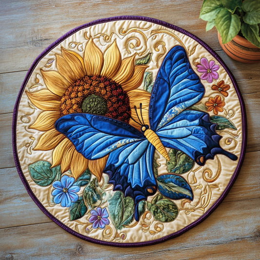 Sunny Wings CW0506043CL Quilted Round Mat