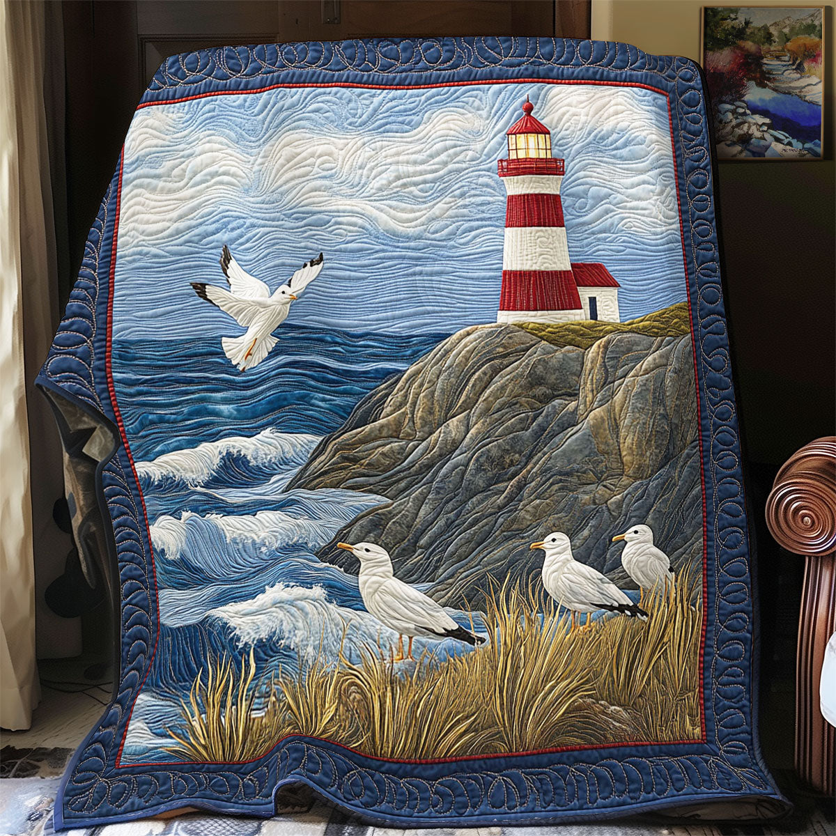 Safe Ashore WY2403021CL Quilt