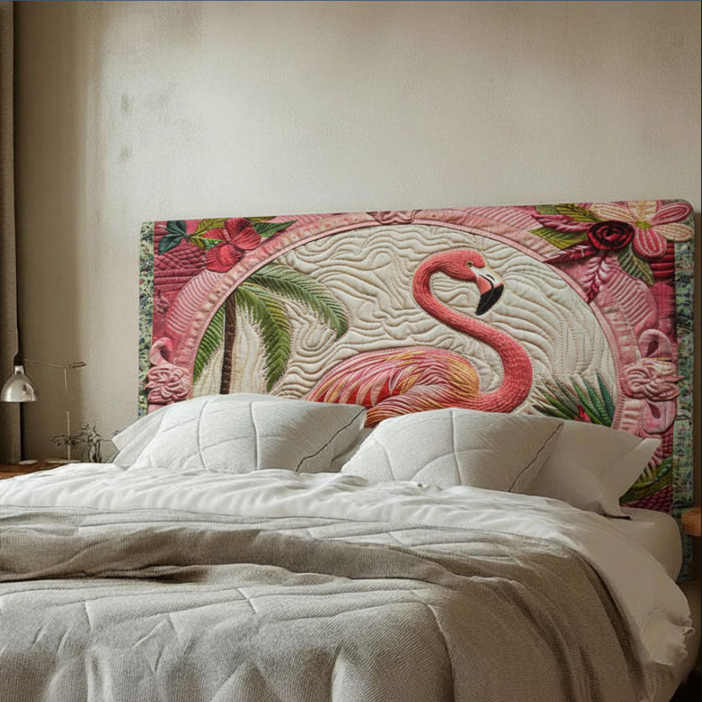 Flamingo WJ1112010CL Quilted Headboard Slipcover