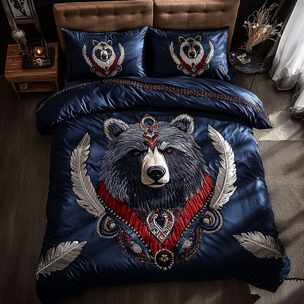Heritage Bear WN2008029CL Duvet Cover Set
