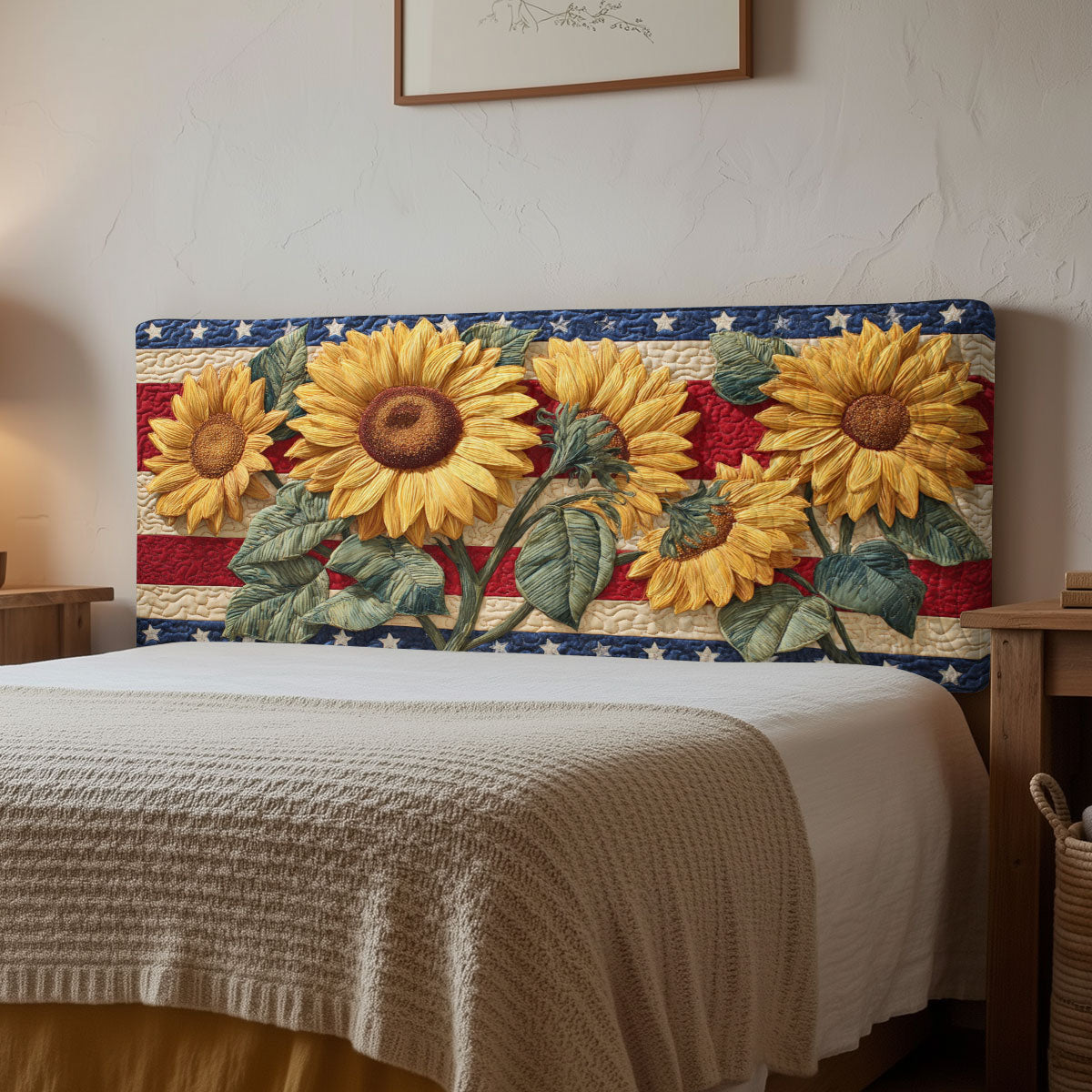 Country Glory CP0301051CL Quilted Headboard Slipcover
