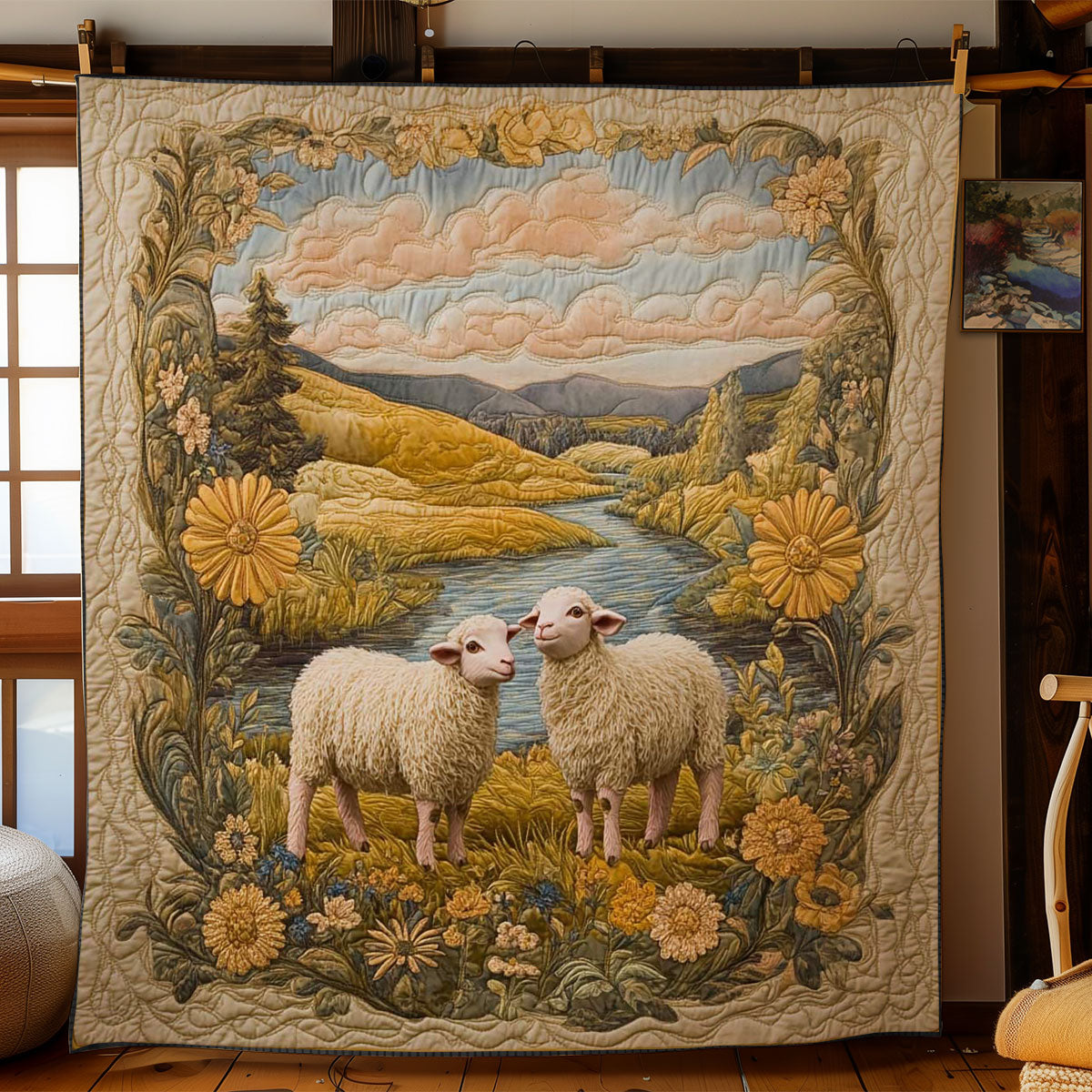 Sheep Valley WN1905051CL Quilt