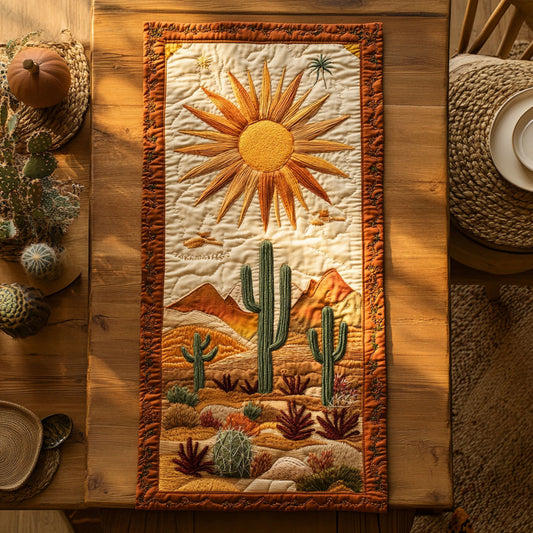 Cactus Canyon WN1106006CL Quilted Table Runner
