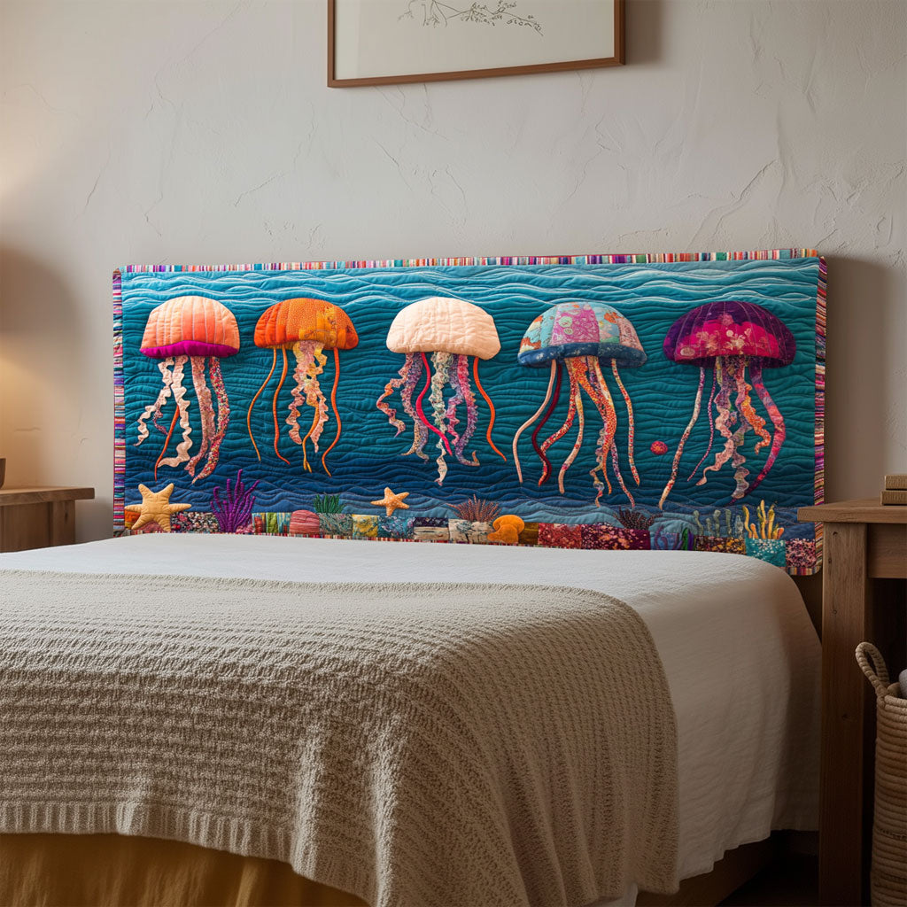 Jellyfish Lantern KL3112037CL Quilted Headboard Slipcover
