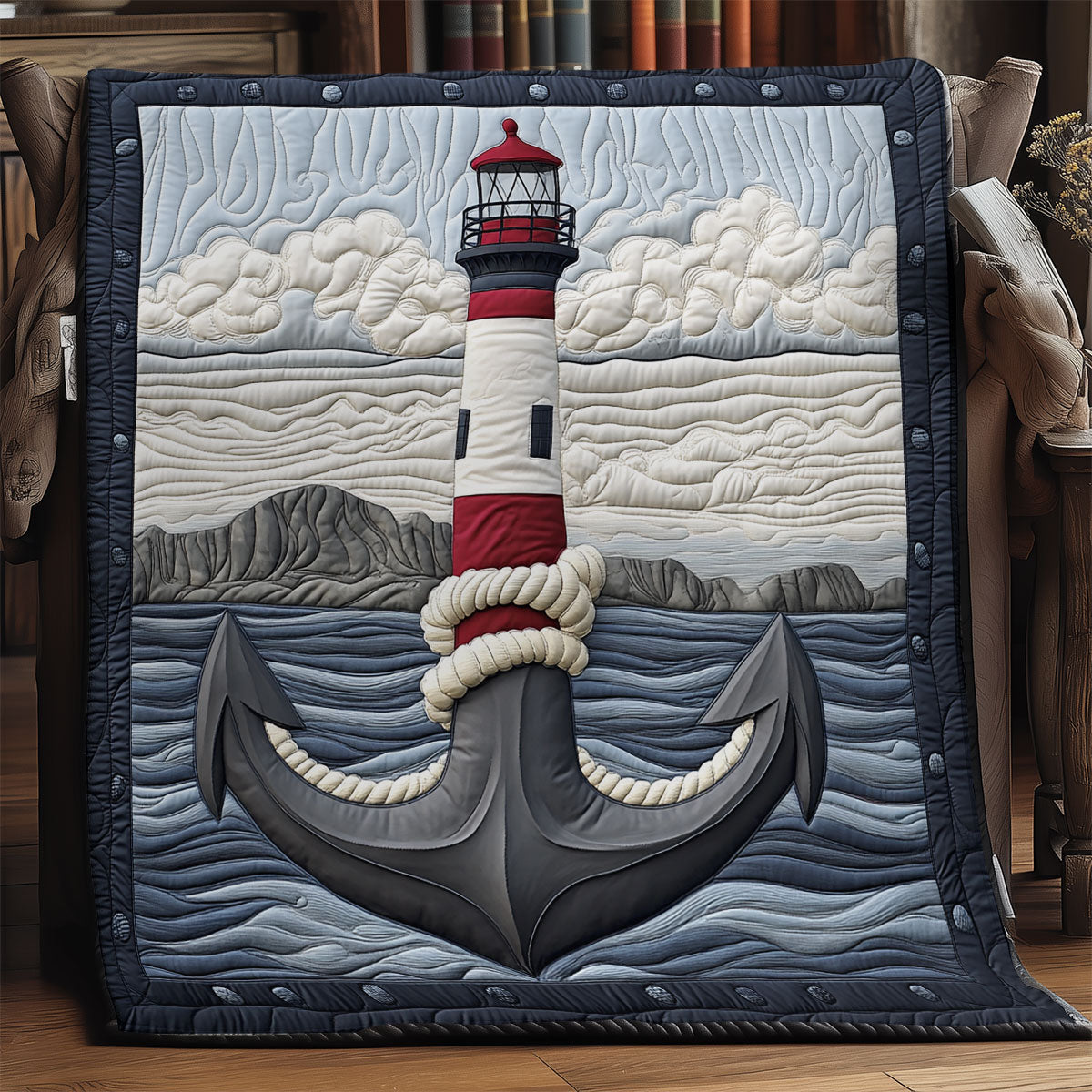 Anchor And Light WY0404026CL Quilt