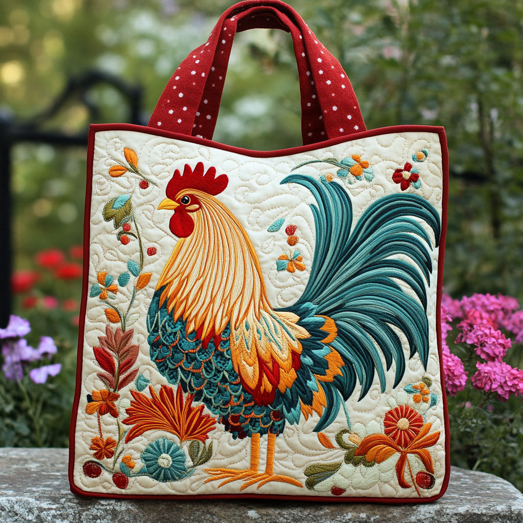 Chicken Pride CW1411024CL Quilted Tote Bag