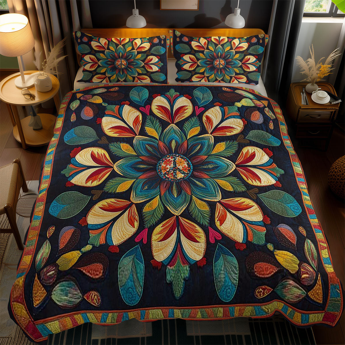 Mystic Flower WN1911046CL Duvet Cover Set