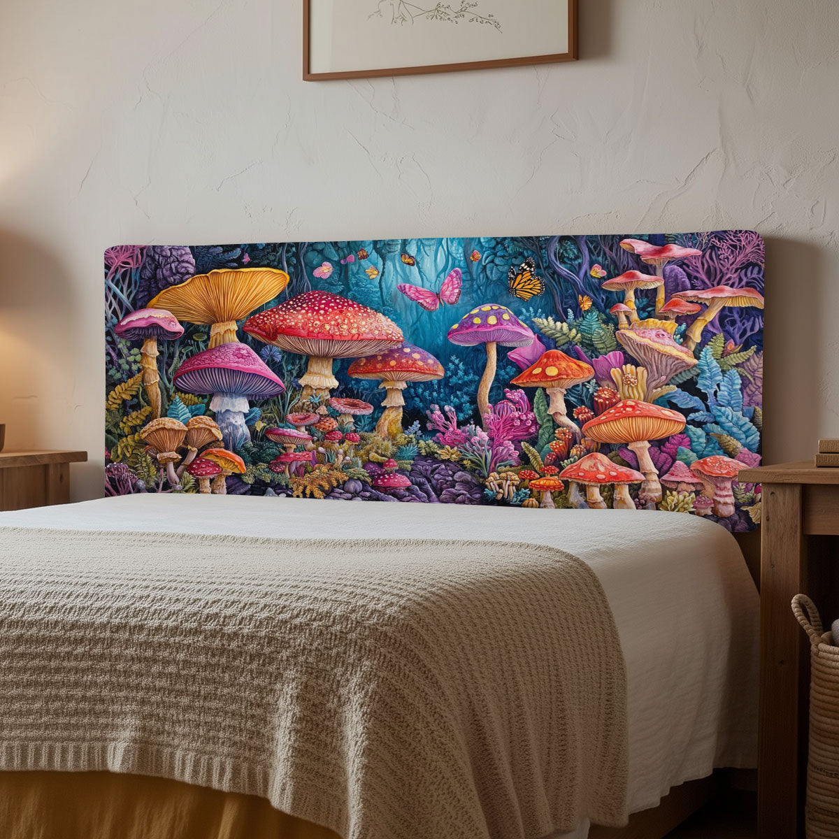 Color Mushroom WJ1212016CL Quilted Headboard Slipcover