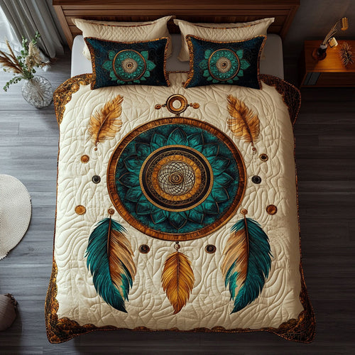 Feather Compass WY0802040CL Duvet Cover Set