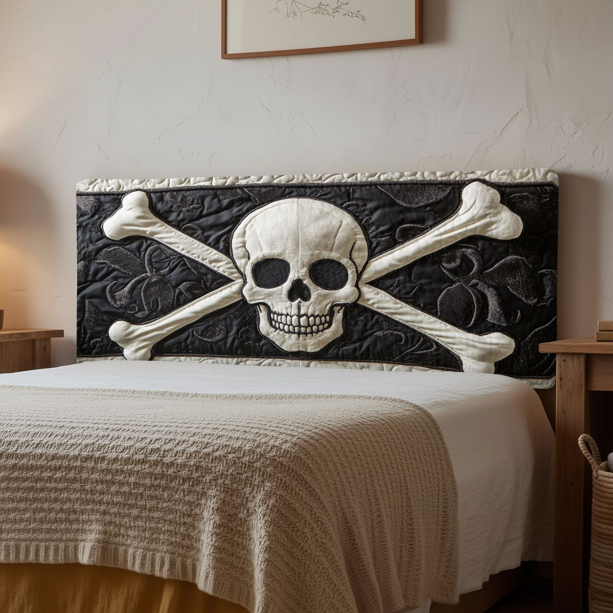 Dead Man CP1512087CL Quilted Headboard Slipcover