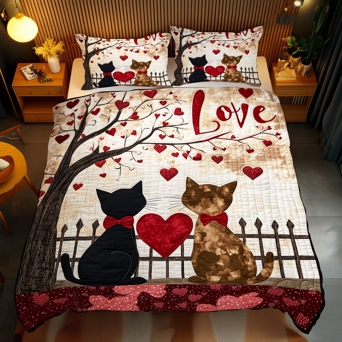 Love Cat WJ1012048CL Duvet Cover Set