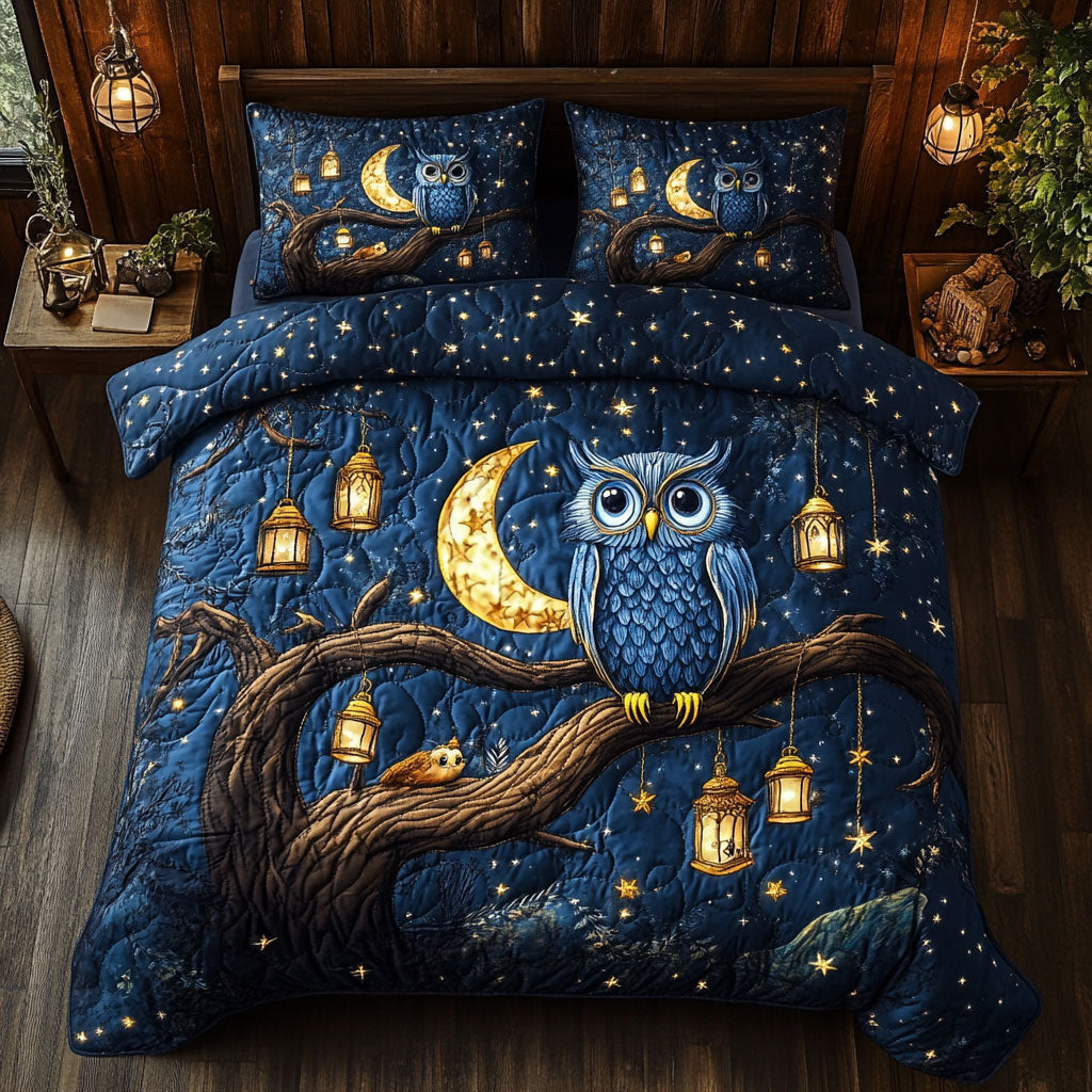 Dreamy Owl CW1706011CL Duvet Cover Set