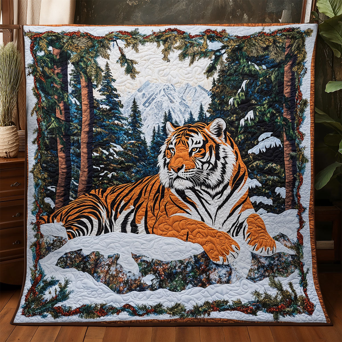 Tiger Winter WX0805039CL Quilt