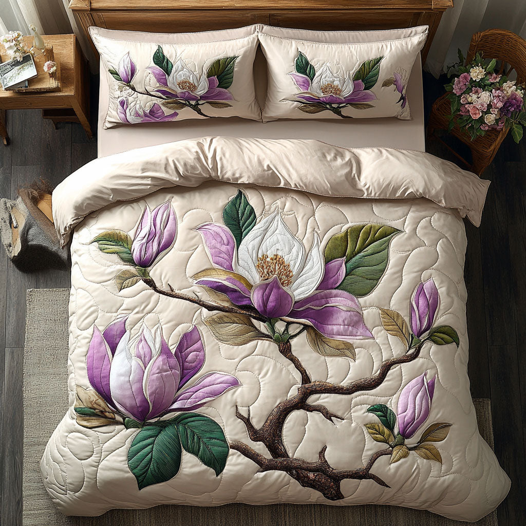 Magnolia Bloom CW1007030CL Duvet Cover Set