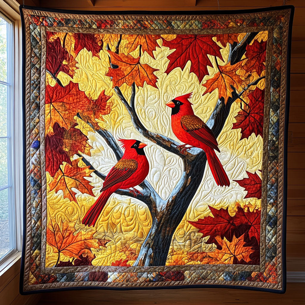 Autumn Cardinal CW1306002CL Quilt