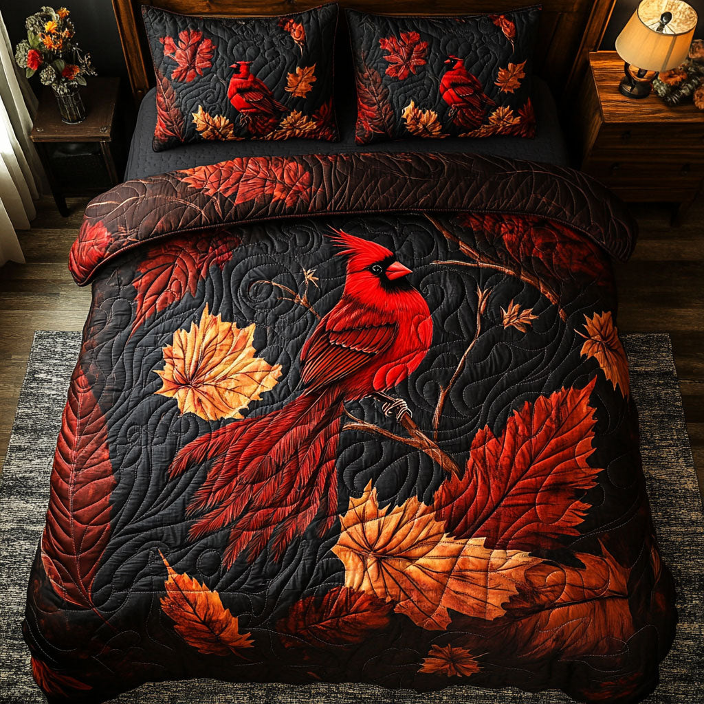 Mystic Cardinal WY2201025CL Duvet Cover Set