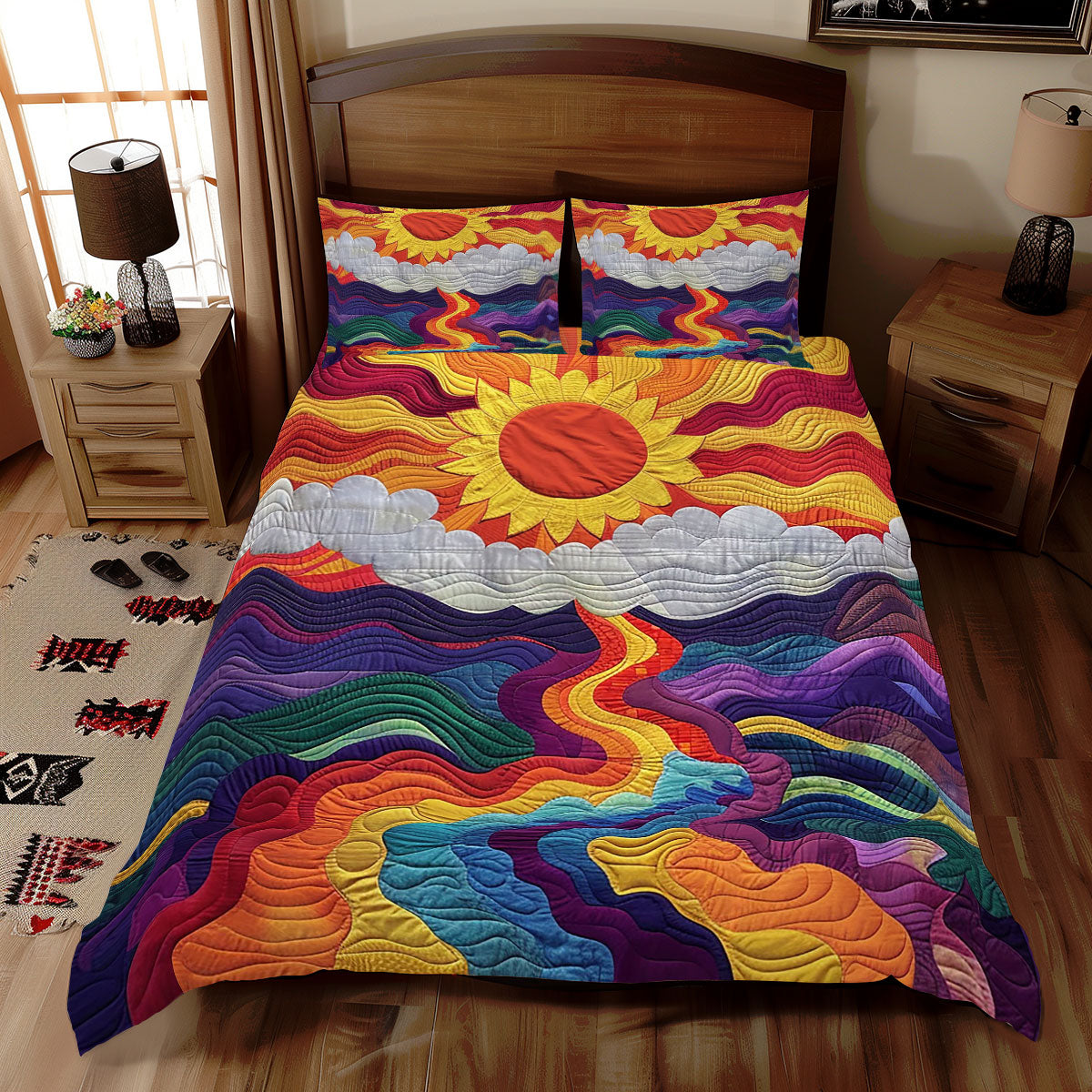 Colorful Sky WJ1211031CL Duvet Cover Set