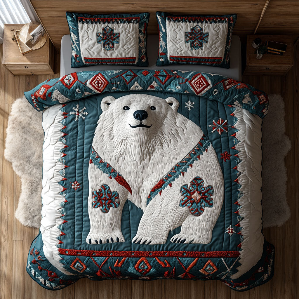 Tribal White CP2808091CL Duvet Cover Set