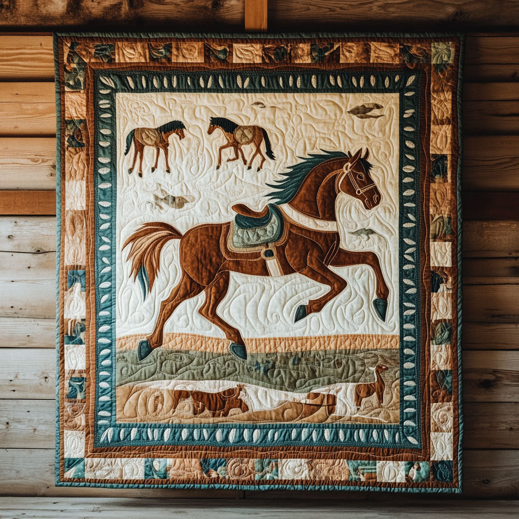 Horse Gallop WN1007013CL Quilt