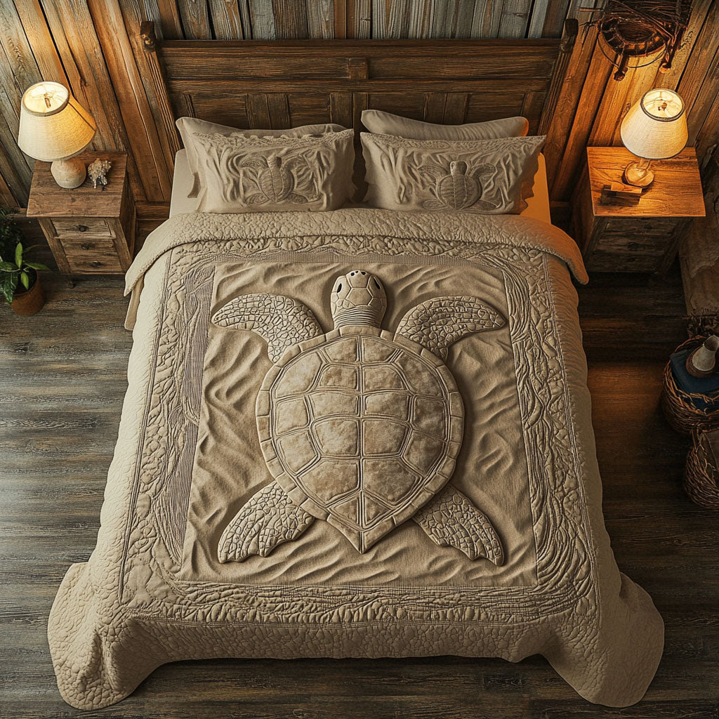 Abstract Turtle WY1801001CL Duvet Cover Set