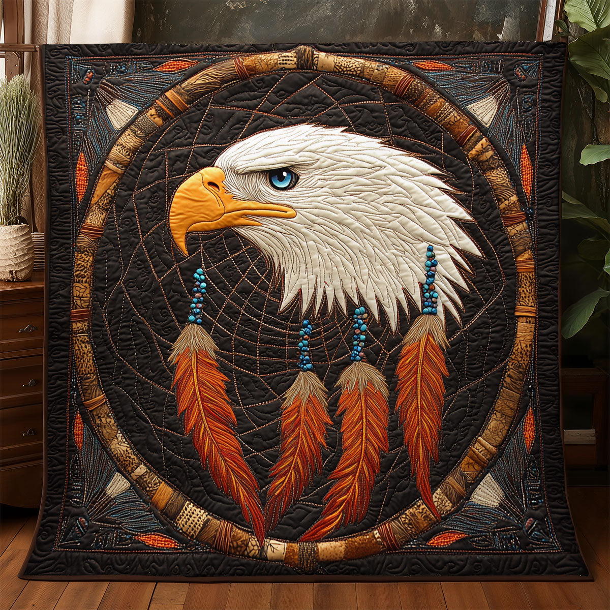 Mystic Eagle Native WX3105049CL Quilt