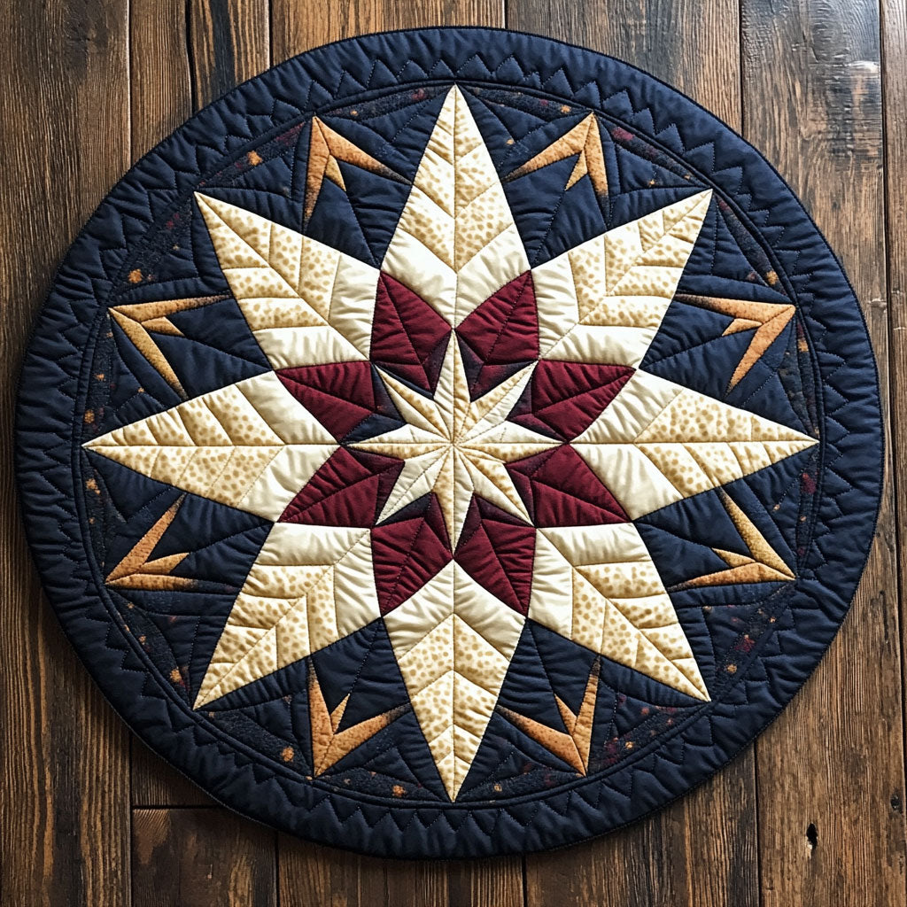 Native Crown WN2807079CL Quilted Round Mat