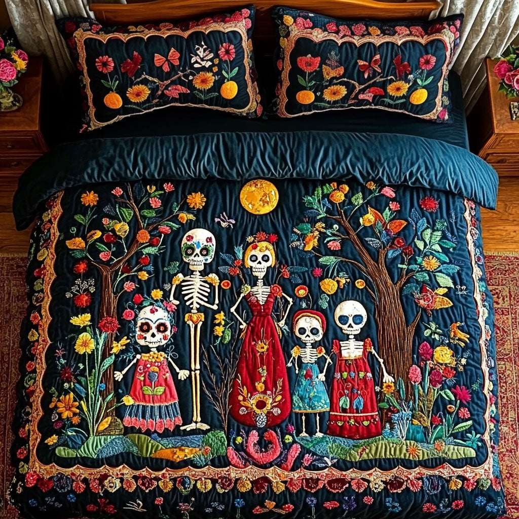 Calavera Family Portrait WY0608060CL Duvet Cover Set
