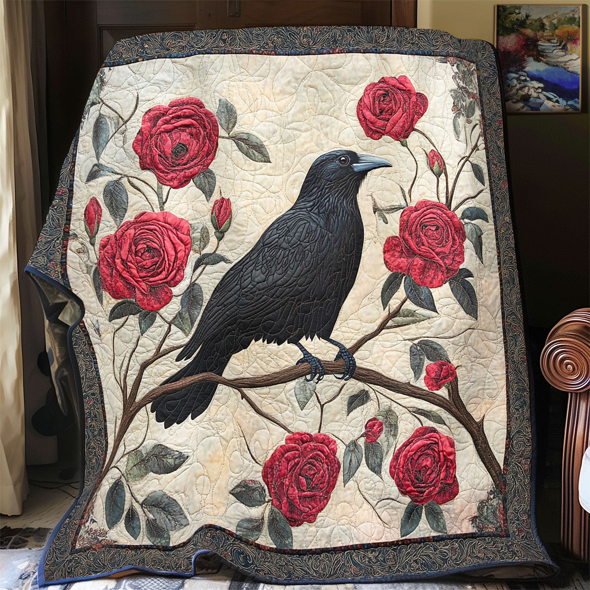 Crimson Raven CW1107018CL Quilt