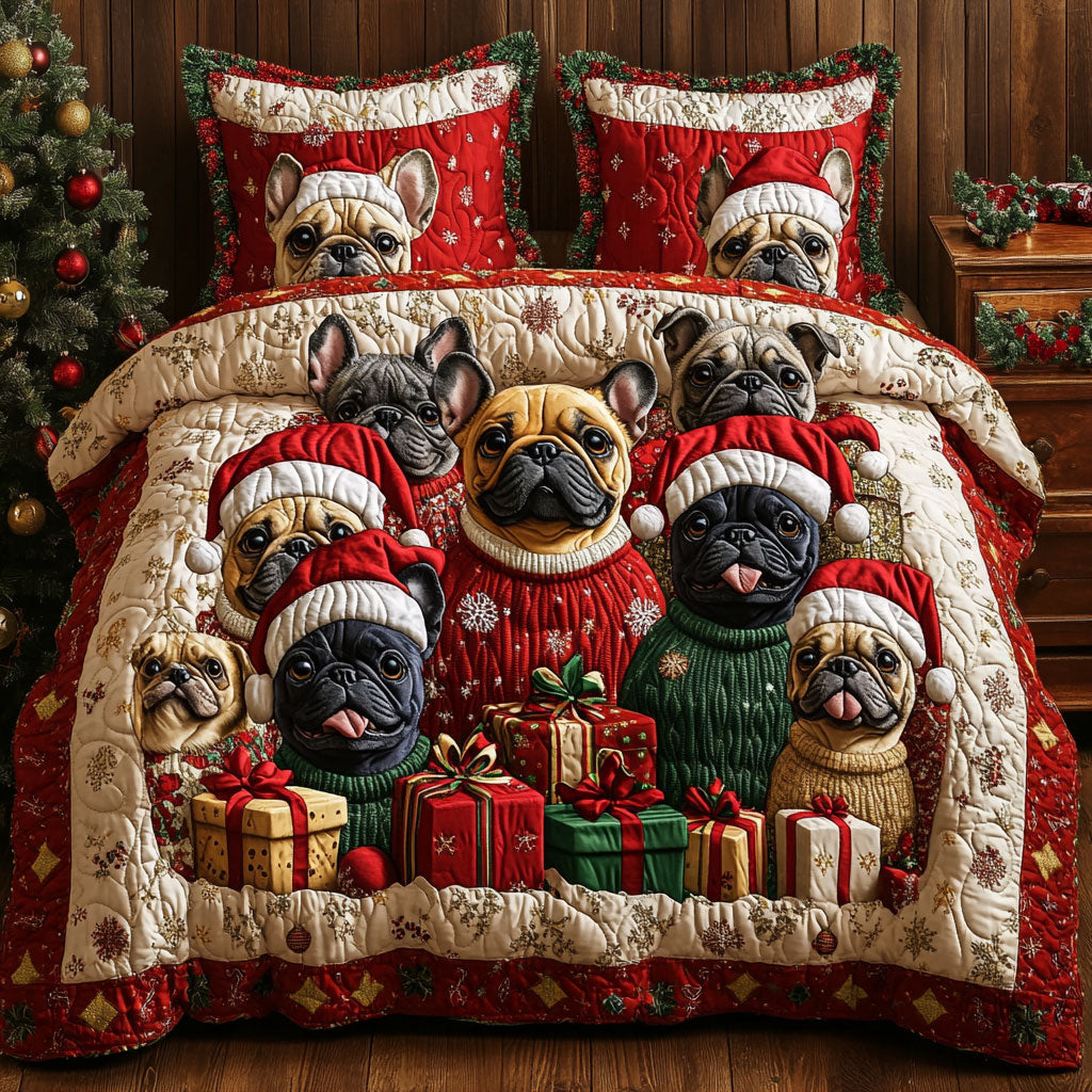 French Bulldog Cozy CW1411054CL Duvet Cover Set