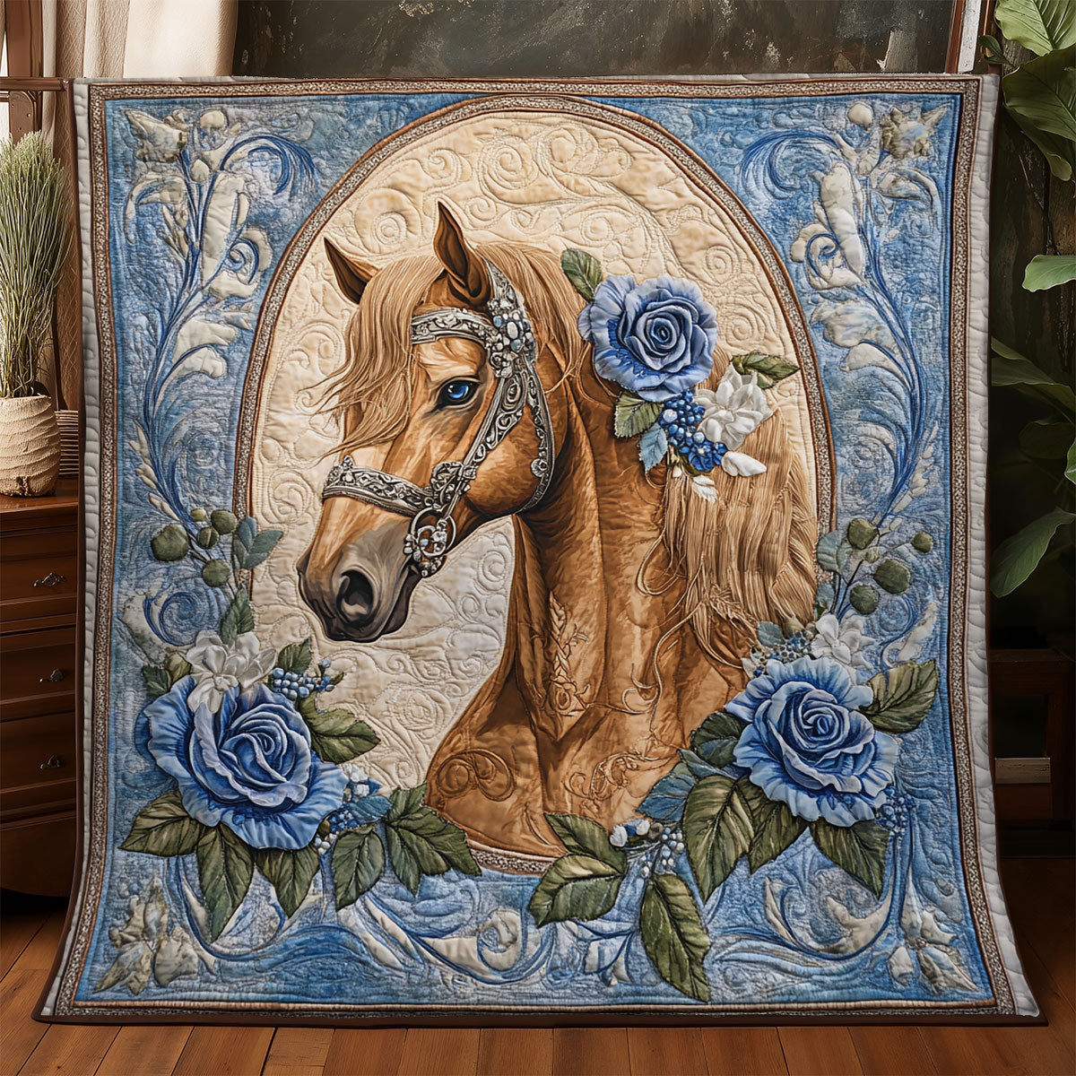 Majestic Horse WX0406032CL Quilt