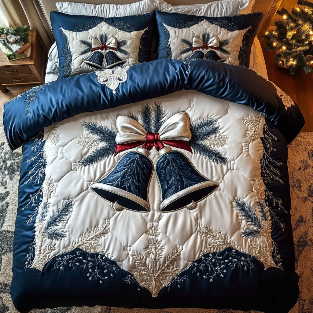 Angelic Christmas Bells WN0309003CL Duvet Cover Set