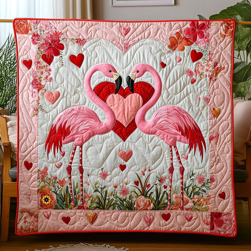 Love Flamingo WJ1712019CL Quilt
