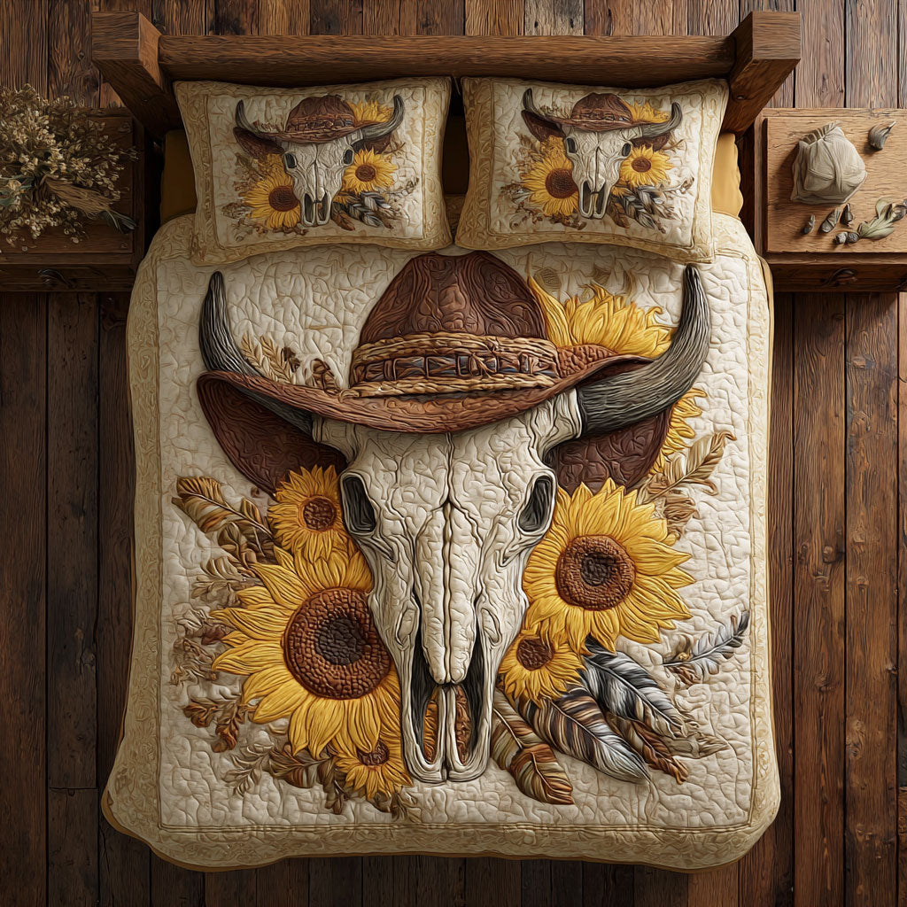 Floral Skull CW0507017CL Duvet Cover Set