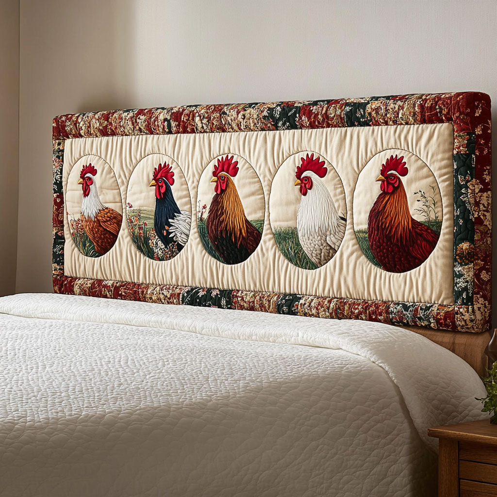 Golden Farmyard CP2212028CL Quilted Headboard Slipcover