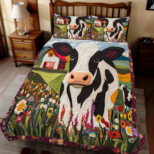 Dairy Cow WX0912037CL Duvet Cover Set