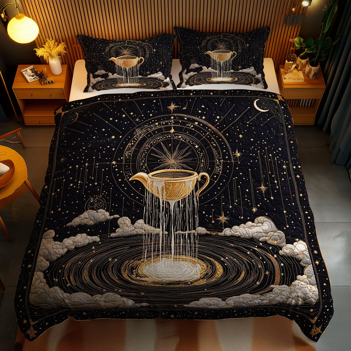 Aquarius Flow WN3012052CL Duvet Cover Set