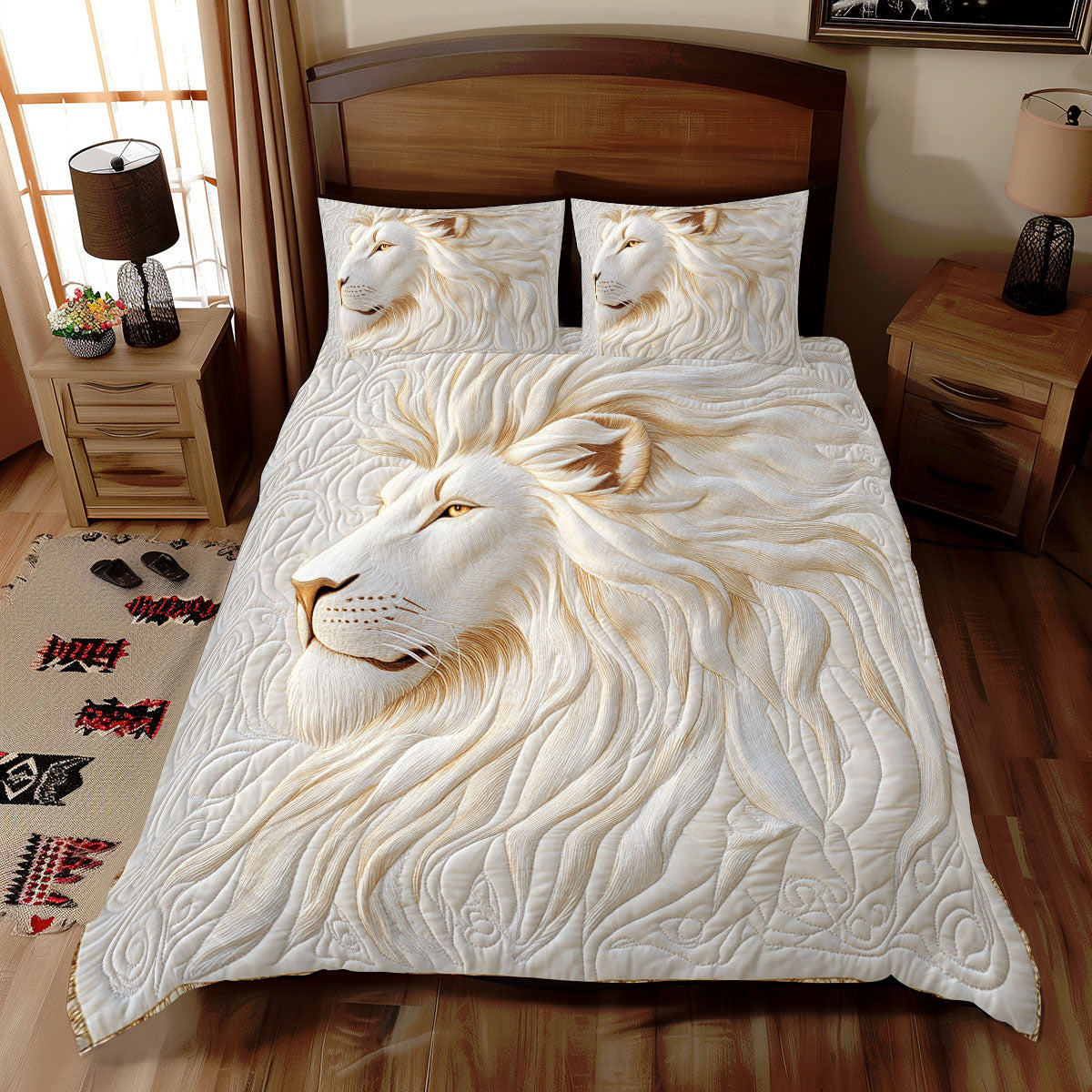 Lion Pride WX2112074CL Duvet Cover Set
