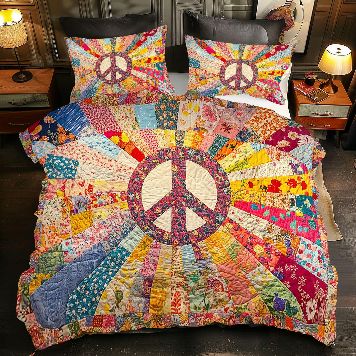 Radiant Peace WJ2012047CL Duvet Cover Set
