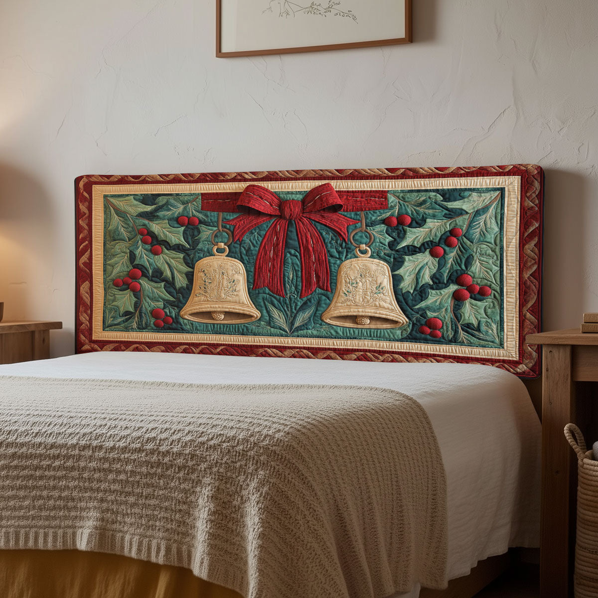 Jingle Harmony CP0501090CL Quilted Headboard Slipcover