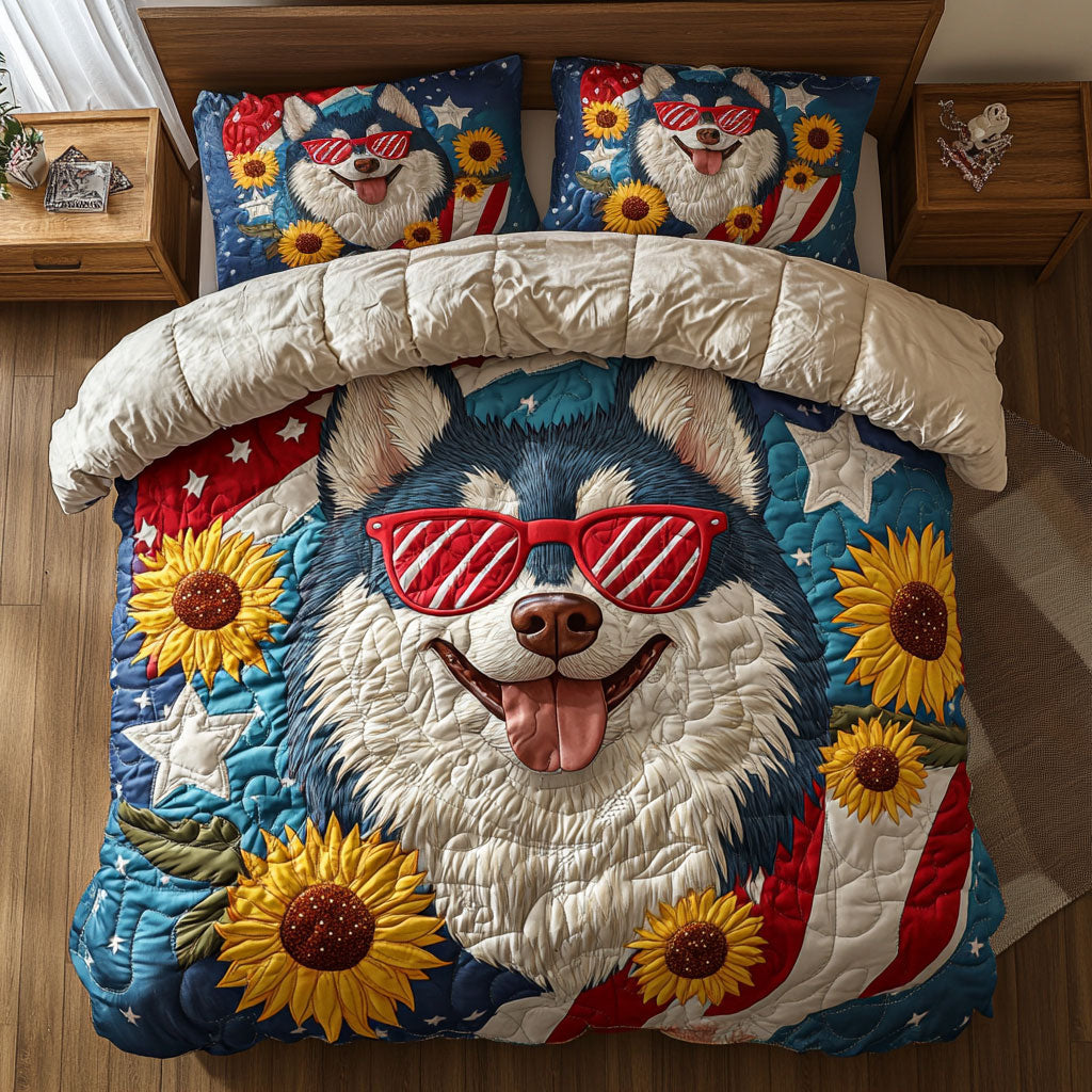 Patriotic Pup CP3107032CL Duvet Cover Set