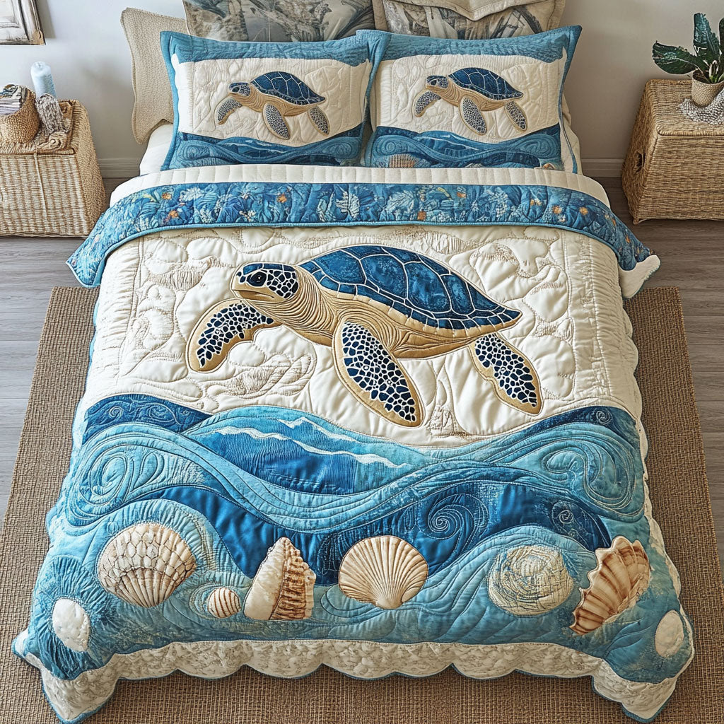 Turtle Harmony CW2208023CL Duvet Cover Set