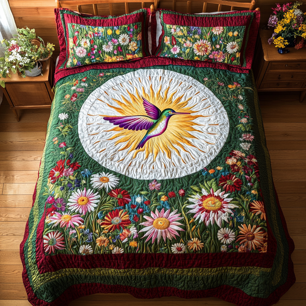 Hummingbird’s Meadow YR1601036CL Duvet Cover Set