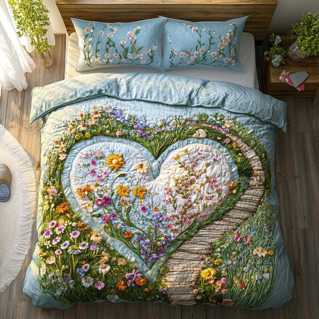 Flower Pathway CW1401057CL Duvet Cover Set