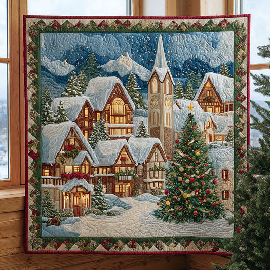 Christmas Wonder Village CW2510038CL Quilt