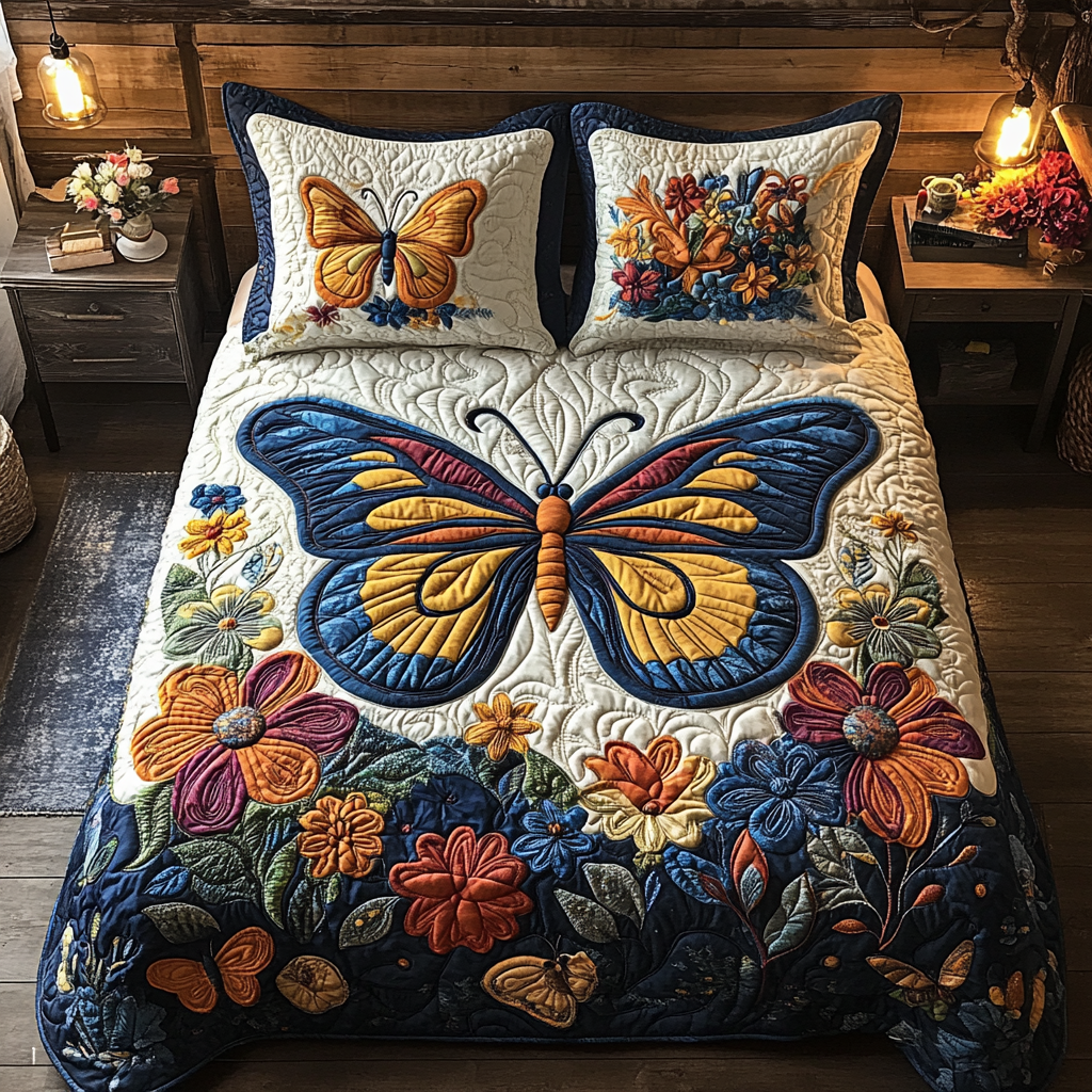 Butterfly Garden XR1402001CL Duvet Cover Set