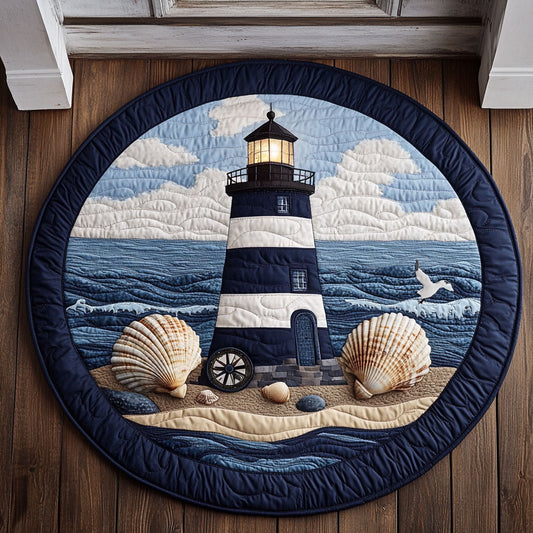 Light Harbor CP2105012CL Quilted Round Mat