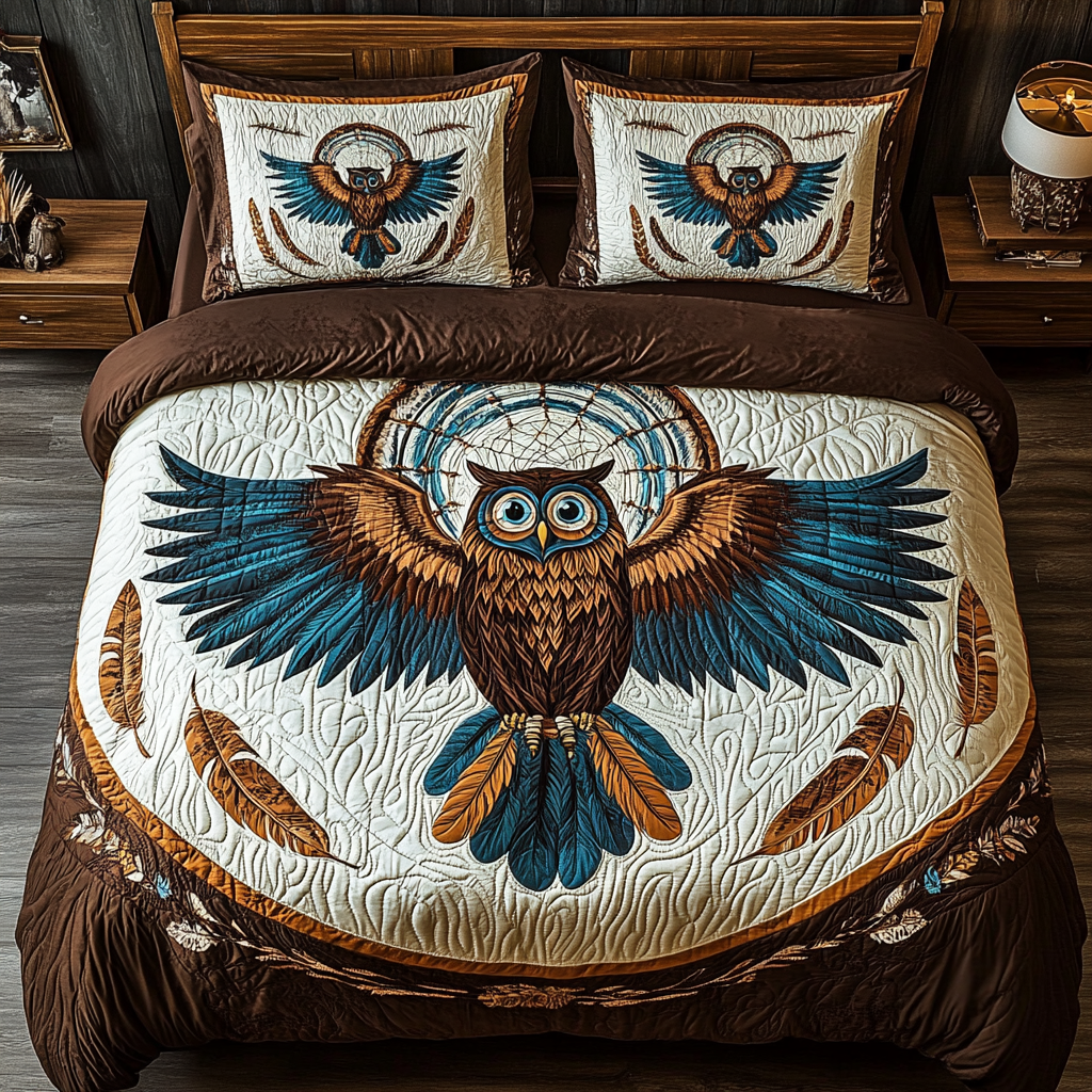 Dreamcatcher Owl XR0603009CL Duvet Cover Set