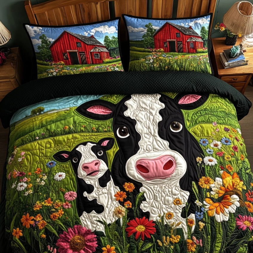 Cheerful Cows XR1209048CL Duvet Cover Set